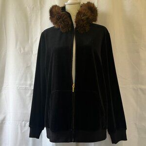 Lauren Ralph Lauren Black Velvet Jacket
